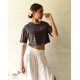 buy Ajrakh Block Printed Cotton Crop Top