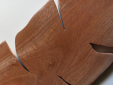 Wooden Cutlery ✼ Leaf Shape Chopping Board