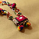 Handmade Tribal Necklace With Bead Work & Mirror work