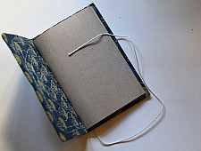 Ajrakh Pothi Indigo Diary  ( 9 X 6 in )