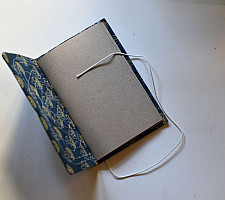 Ajrakh Pothi Indigo Diary  ( 9 X 6 in )