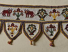 Prachin . प्राचीन | Handmade Bead Work ~ Antique Temple Toran