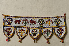 Prachin . प्राचीन | Handmade Bead Work ~ Antique Temple Toran