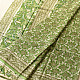 shop summer Special Bagru Printed Cotton Green Saree