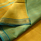 Handwoven cotton saree | Yellow & Green from Andhra Pradesh