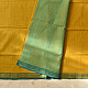 Handwoven cotton saree | Yellow & Green from Andhra Pradesh