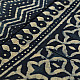 Exclusive Block Printed Dabu ~ Indigo Pure Cotton Saree