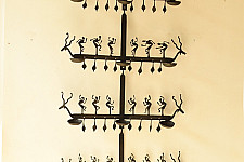 Ahou | Wrought Iron ~ Hanging Lamp Holder