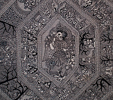 Aripan | Madhubnai Painting - Maa Durga Katha