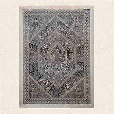 Aripan | Madhubnai Painting - Maa Durga Katha