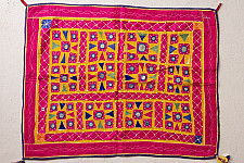 Treasure Trove ~ Embroidered Kutchi Old Wall Piece