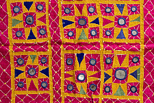 Treasure Trove ~ Embroidered Kutchi Old Wall Piece