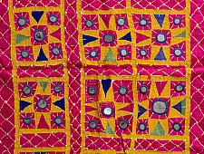 Treasure Trove ~ Embroidered Kutchi Old Wall Piece