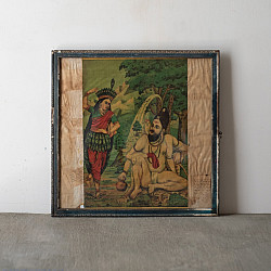 Memory Lines | Raja Ravi Verma Print Shankar Milli ( With Frame) 