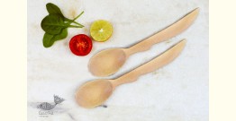 Purnak ✼ Udayagiri Wooden Cutlery ✼ ( Set of Two ) { 25 }