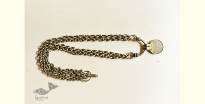 Kanupriya | Tribal / Vintage Jewelry - Coin Chain Necklace 