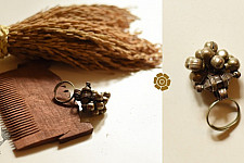 Kanupriya | Tribal / Vintage Jewelry - Gungroo Ring 