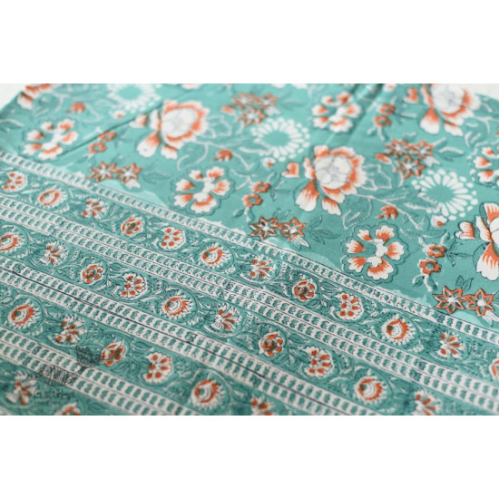 shop Sanganeri Hand block Printed Bedsheet