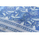 shop Sanganeri Hand block Printed Bedsheet with Pillow Covers- Indigo