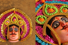 मुखौटा : Chhau Mask : N