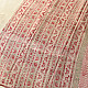 shop Block Printed Cotton Saree - Bagru
