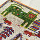 Gujrat Bead Work - Old & Antique Wall Hanging - Lion Motif
