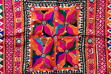 Treasure Trove ~ Rabari Old Wall Piece - Embroidered