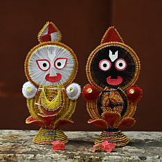Dhaana Murti . Paddy Craft | Jagannath & Balram ( Set of Two )