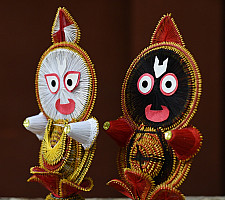 Dhaana Murti . Paddy Craft | Jagannath & Balram ( Set of Two )