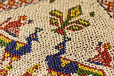 Prachin . प्राचीन  ❂ Saurashtra Region Beaded Old & Antique Wall Hanging