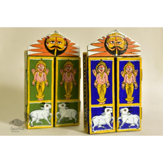 कथनिक ☀ Kaavad a Wooden Shrine - Ganesh { Single piece } ~ 5