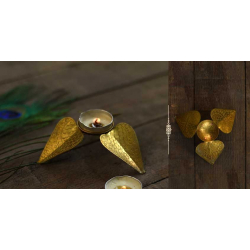 Ahar ✽ Brass ~ Candle Stand / Diya (Single Piece) ✽ 22