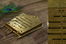 Ahar ✽  Brass ~ Card Holder