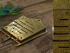 Ahar ✽  Brass ~ Card Holder