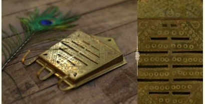 Ahar ✽  Brass ~ Card Holder