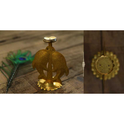 Ahar ✽ Brass ~ Fish Candle Stand (4.5" x 6" x 3") ✽ 29