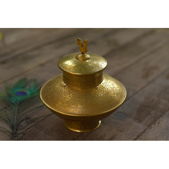 Handmade Brass Kalash - Ghada