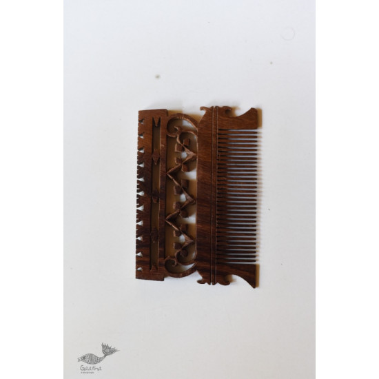 shop Sheesham Designer Wooden comb ~ 