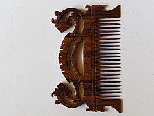 A Garden To Keep | Sheesham Designer Wooden comb ~ E