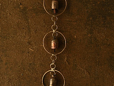 Jingles & Carrolls ~ Kutch Metal Hanging Bell - Bells In Circles