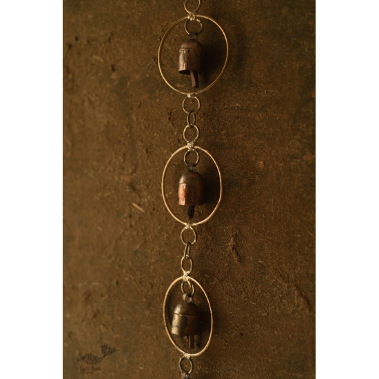 shop handmade iron hanging bell - Bells In Circles