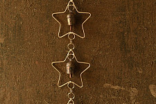 Jingles & Carrolls ~ Kutch Metal Hanging Bell - Bells In Stars