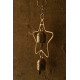 shop handmade iron hanging bell - Star With Two Bells