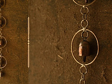 Jingles & Carrolls ~ Kutch Metal Hanging Bell - Bells In Circles