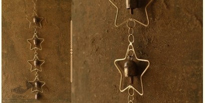 Jingles & Carrolls ~ Kutch Metal Hanging Bell - Bells In Stars