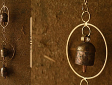 Jingles & Carrolls ~ Kutch Metal Hanging Circle & Bells
