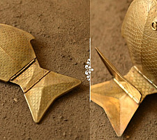 Ahar ✽ Brass - Fish Platter