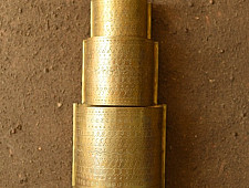 Ahar ✽ Brass - Folding & Hanging Bulb Lamp Shade (12.5" x 5.3" x 3")