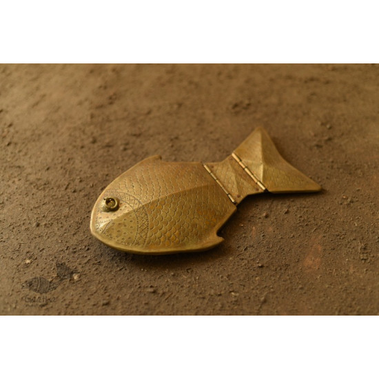 handmade brass Fish Platter