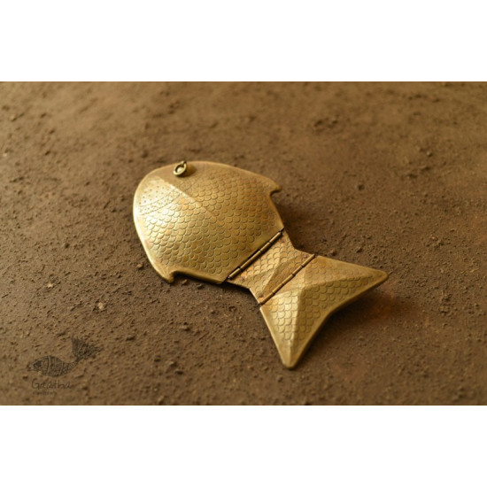 handmade brass Fish Platter